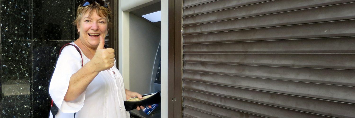 At the ATM
